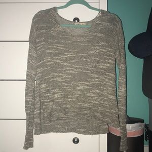 Light grey Hollister sweater